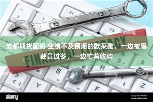 成都期货配资 业绩不及预期的欧莱雅，一边被曝裁员过冬，一边忙着收购
