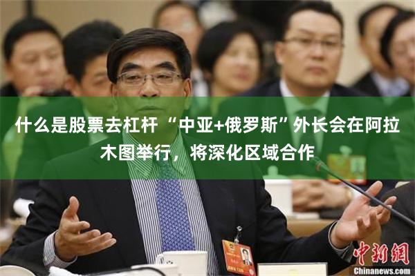 什么是股票去杠杆 “中亚+俄罗斯”外长会在阿拉木图举行，将深化区域合作
