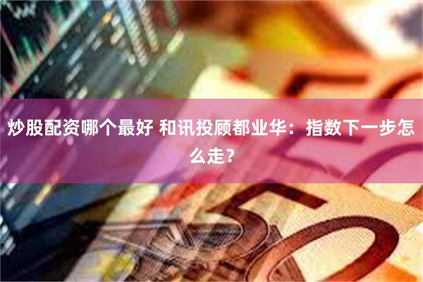 炒股配资哪个最好 和讯投顾都业华：指数下一步怎么走？